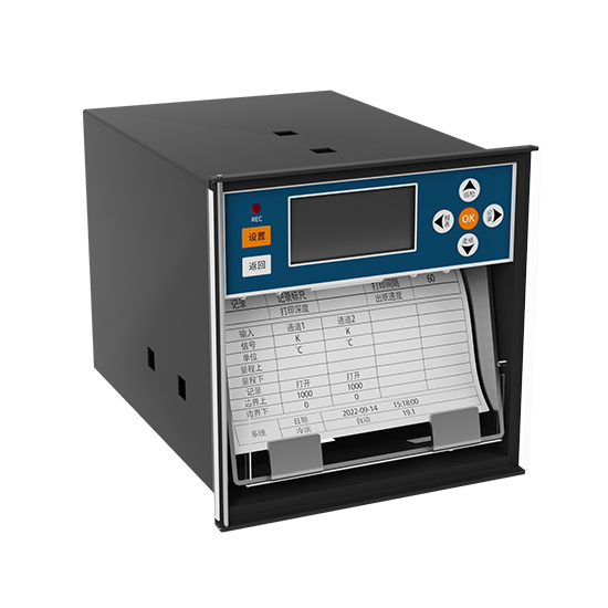 ballbet贝博R1200 1-12路 液晶智能 打印有纸记录仪 电流/电压/温度/压力