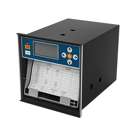 ballbet贝博R1200 1-12路 液晶智能 打印有纸记录仪 电流/电压/温度/压力