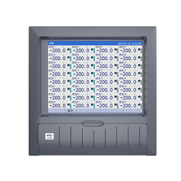 ballbet贝博MIK-R8000D 1-40路 10.4英寸 彩屏 无纸记录仪 USB