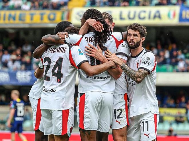 AC米兰1-0力克维罗纳终结两连败积分追平那不勒斯